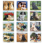 The 2025 Calendar Vertical Man's Best Friend by MyHomeDecor.ca features illustrations of dogs for each month. Each image, crafted by Jim Killen, showcases different breeds in various seasonal settings from January to December. Perfect for a dog lover's home, the dogs are depicted in playful, resting, or exploring positions.