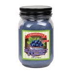 Candle Jar Blueberry and Lavender - Blue
