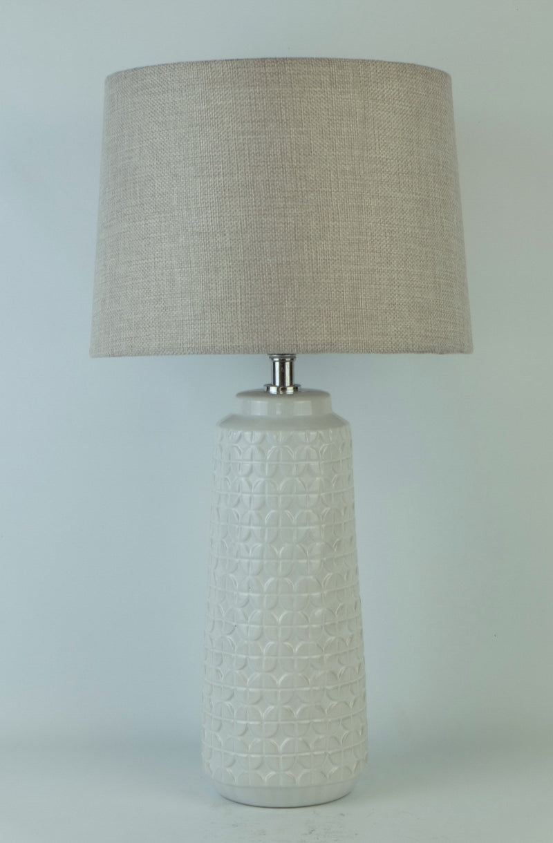 Lampe de Table Cally - Blanc