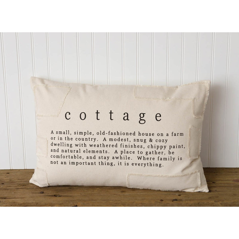 Cottage Pillow - Beige