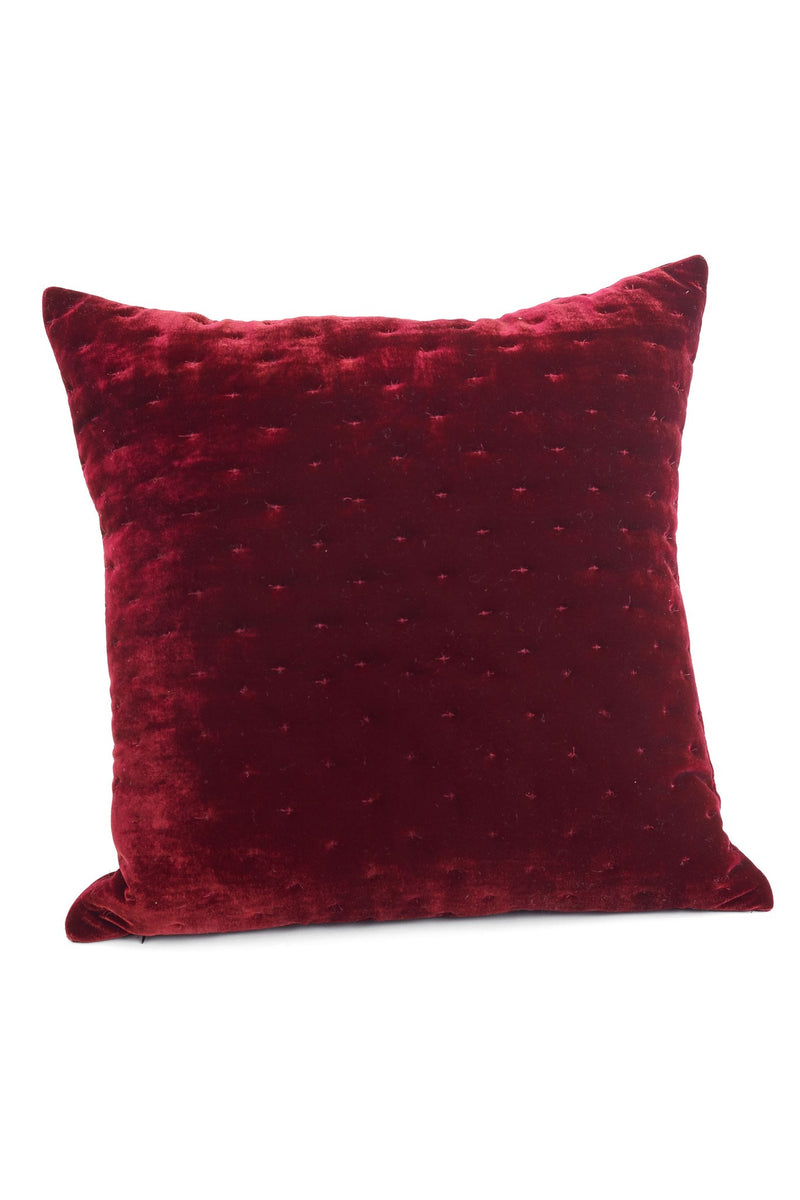 Cushion - Red Quilting Velvet